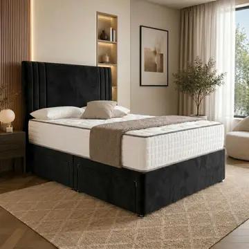 Black Plush Velvet