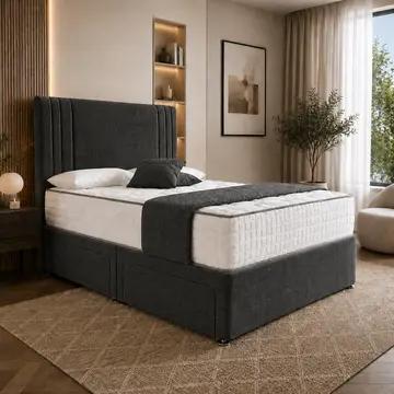 Charcoal Chenille