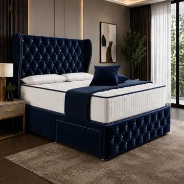 Blue Plush Velvet