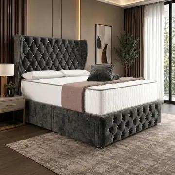 Charcoal Chenille