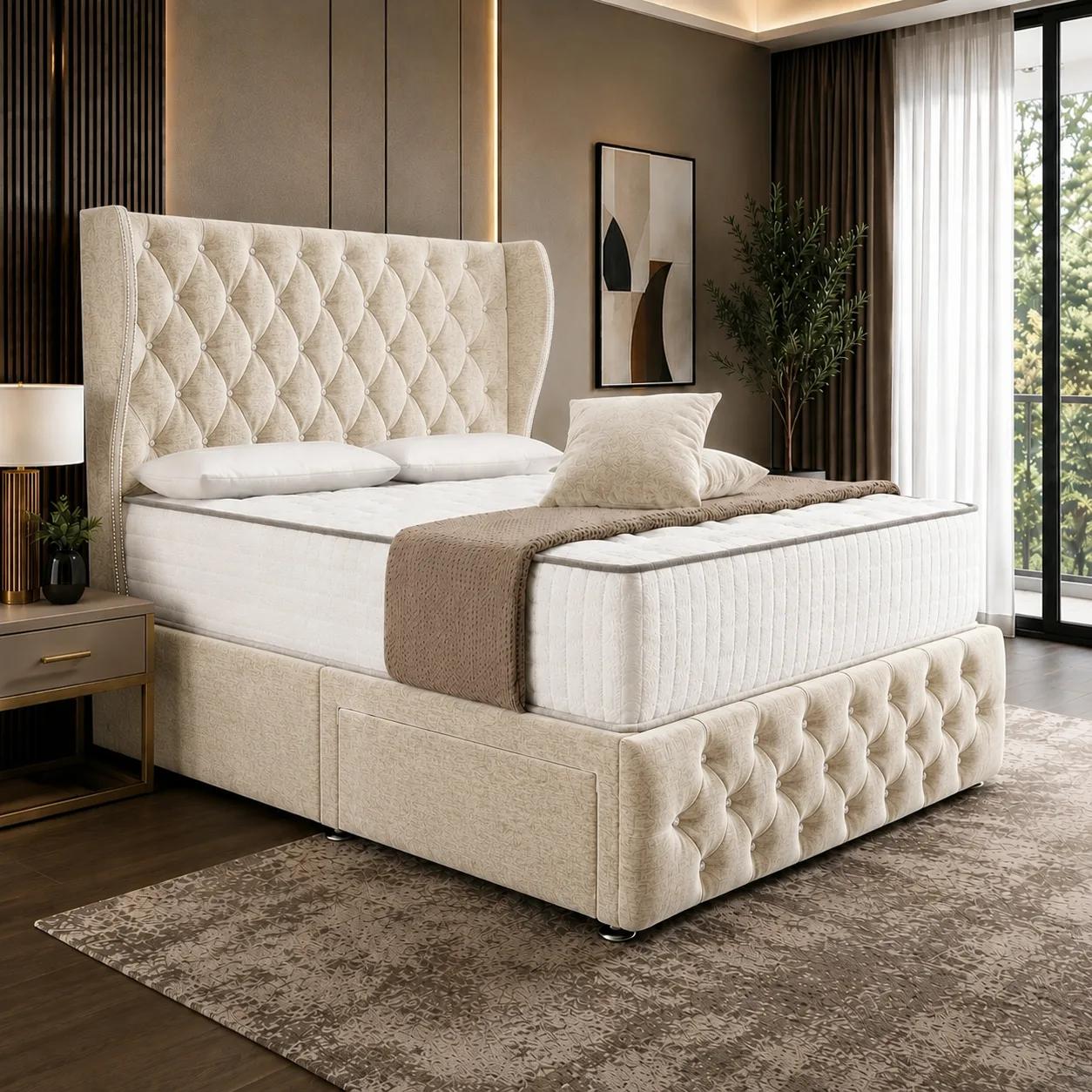 Cream Chenille