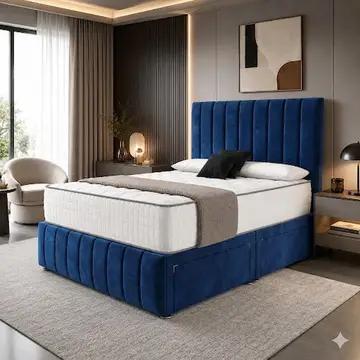 Blue Plush Velvet