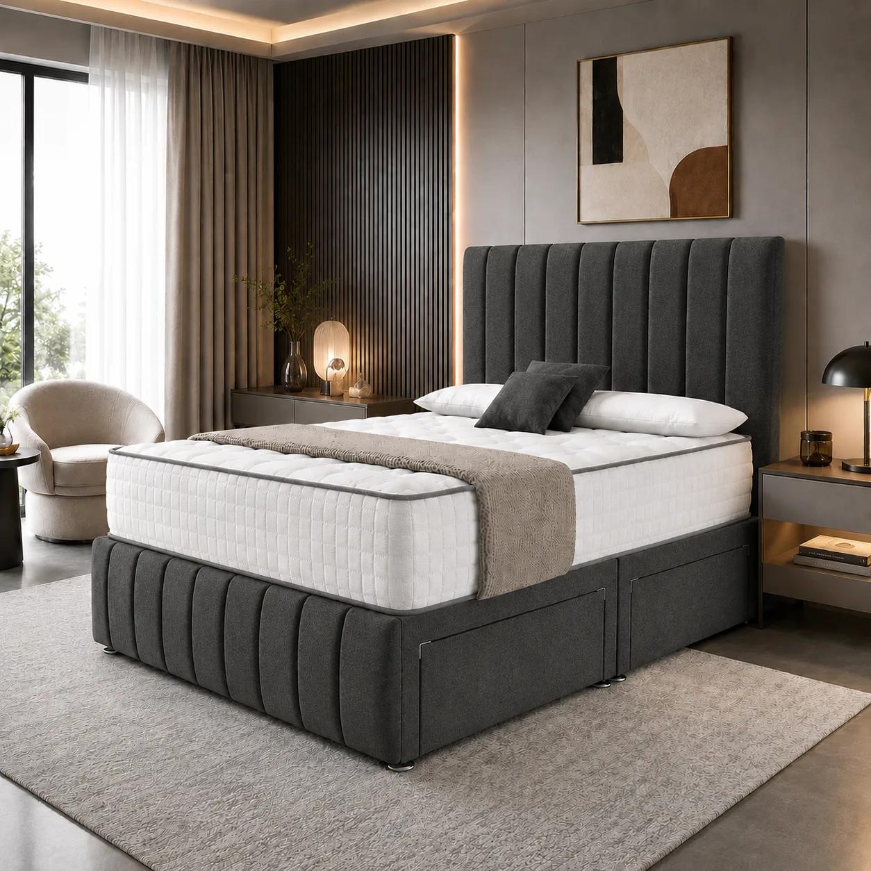 Charcoal Chenille
