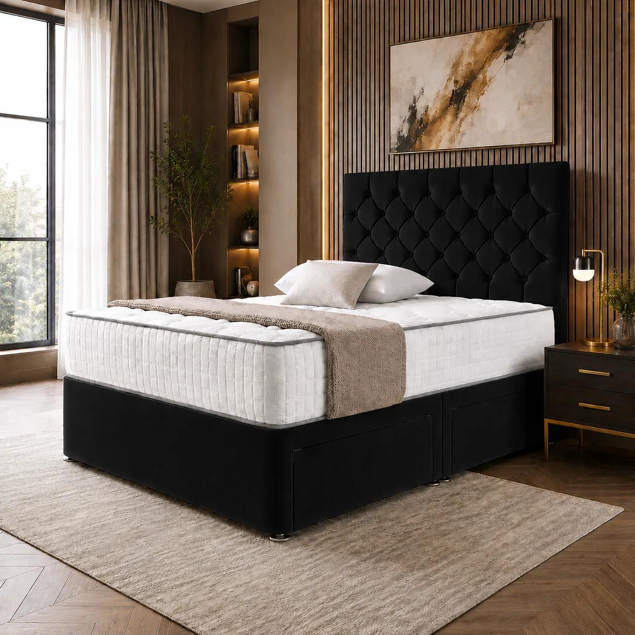 Black Plush Velvet