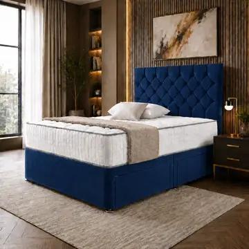 Blue Plush Velvet