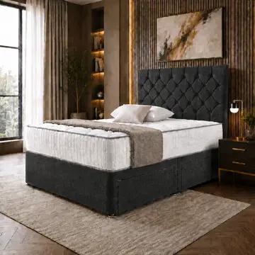 Charcoal Chenille