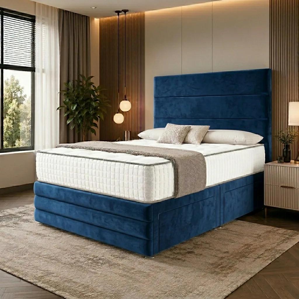 Blue Plush Velvet