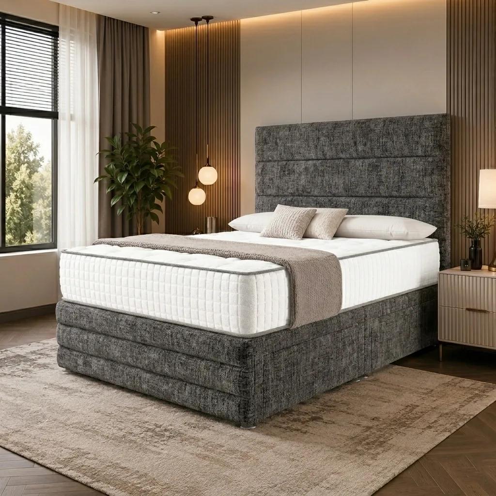 Charcoal Chenille
