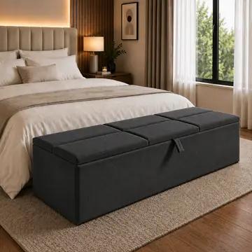 Charcoal Chenille