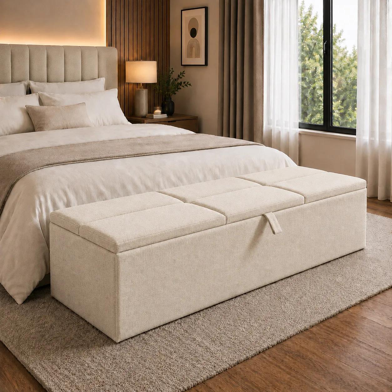 Cream Chenille