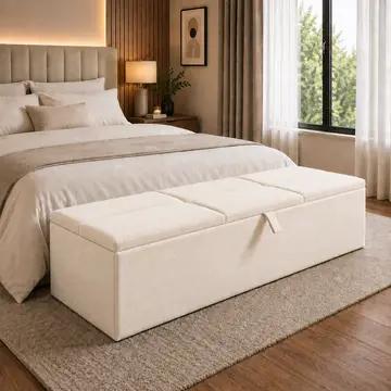 Cream Plush Velvet