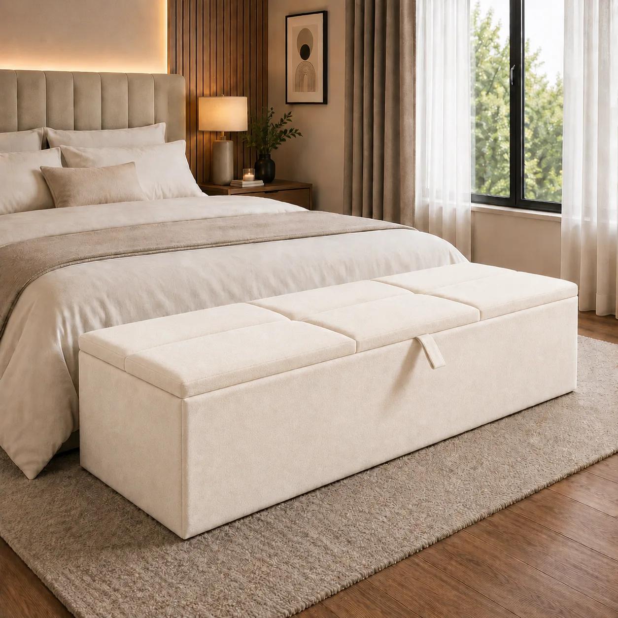 Cream Plush Velvet