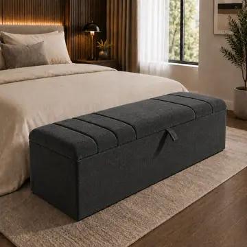 Charcoal Chenille