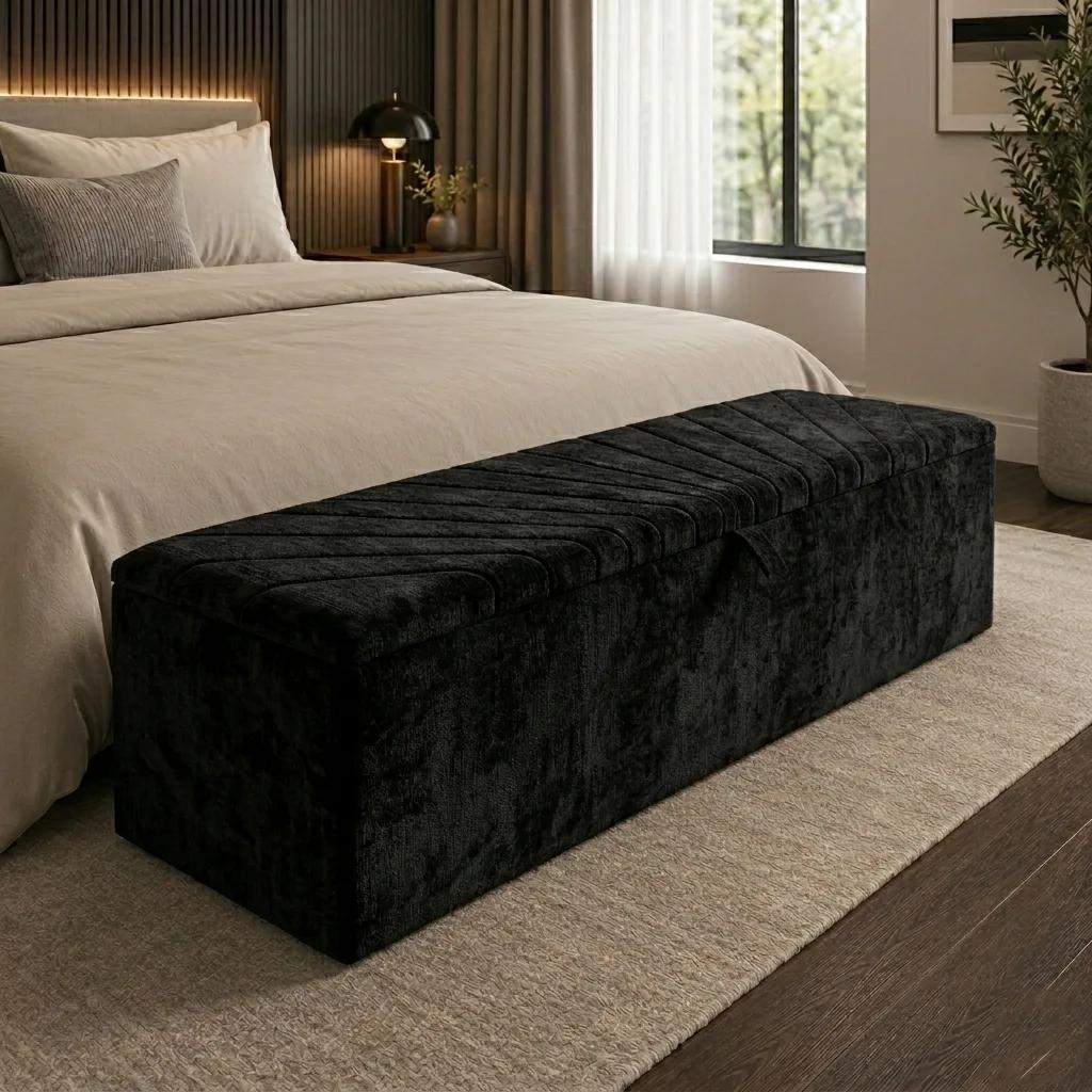 Black Chenille