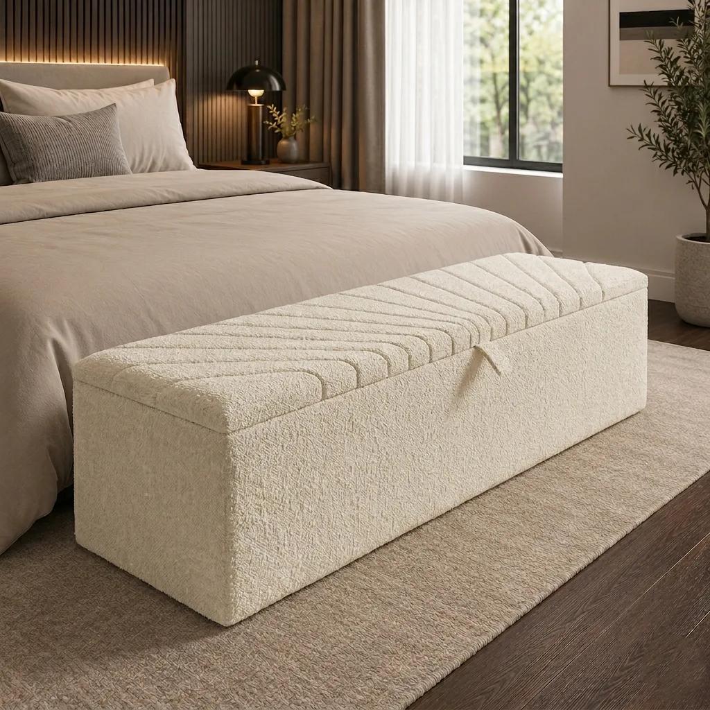 Cream Chenille