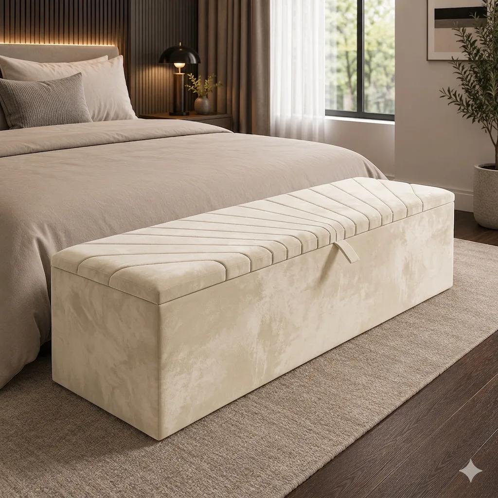 Cream Plush Velvet