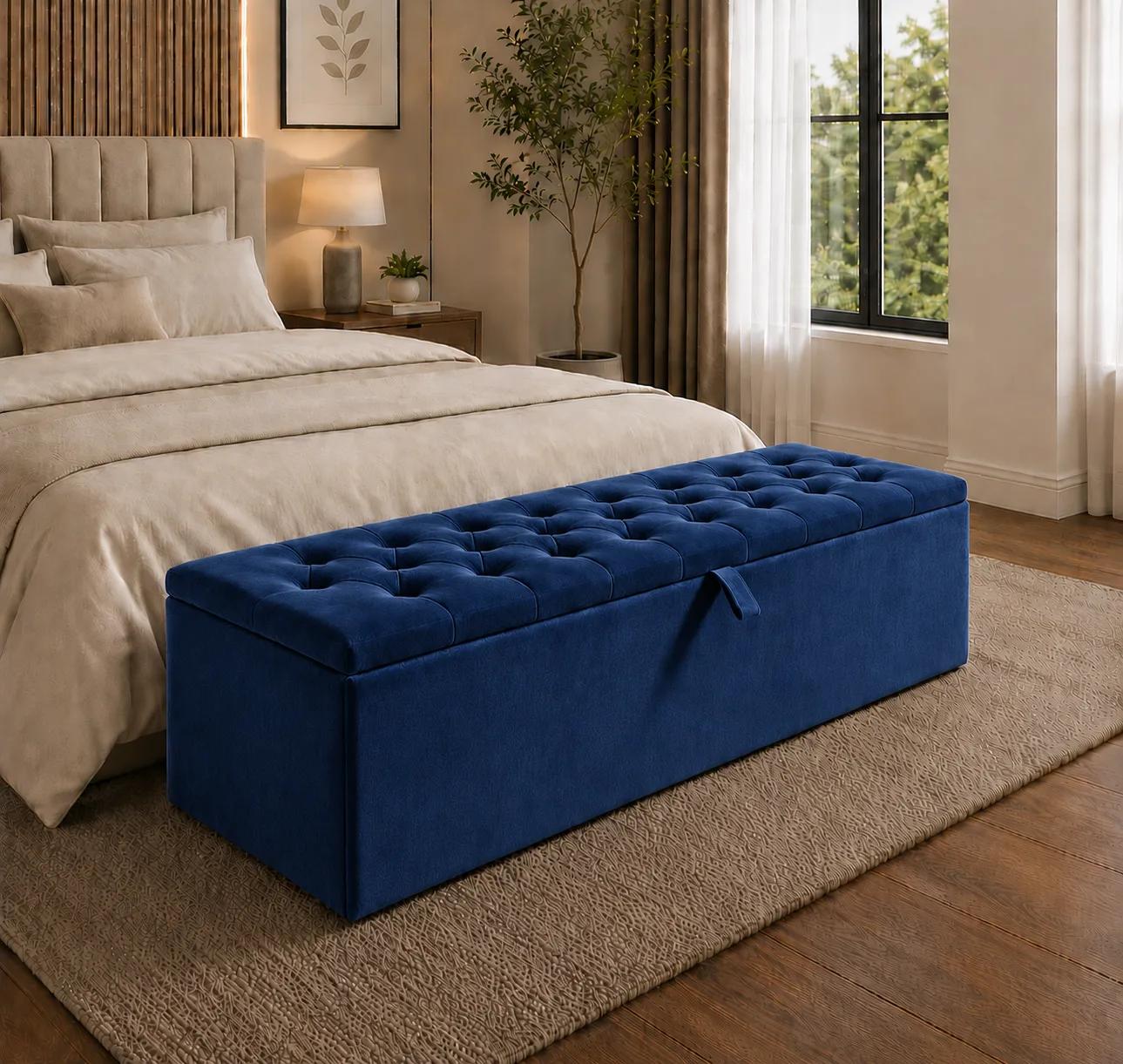 Blue Plush Velvet