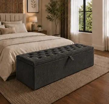 Charcoal Chenille