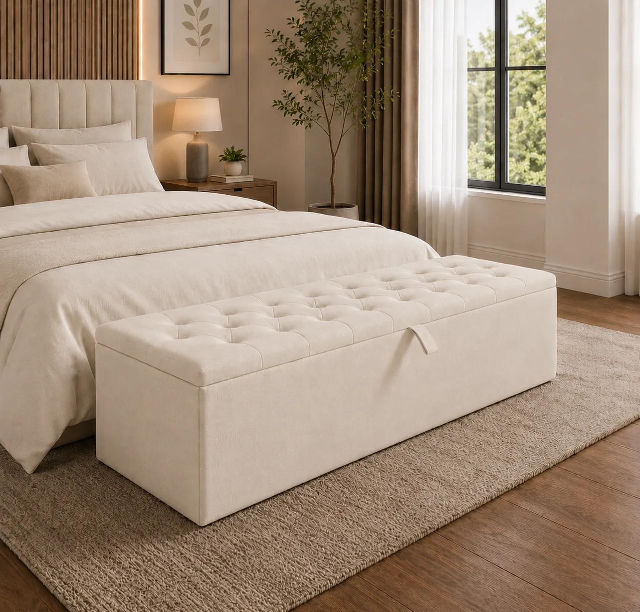 Cream Plush Velvet