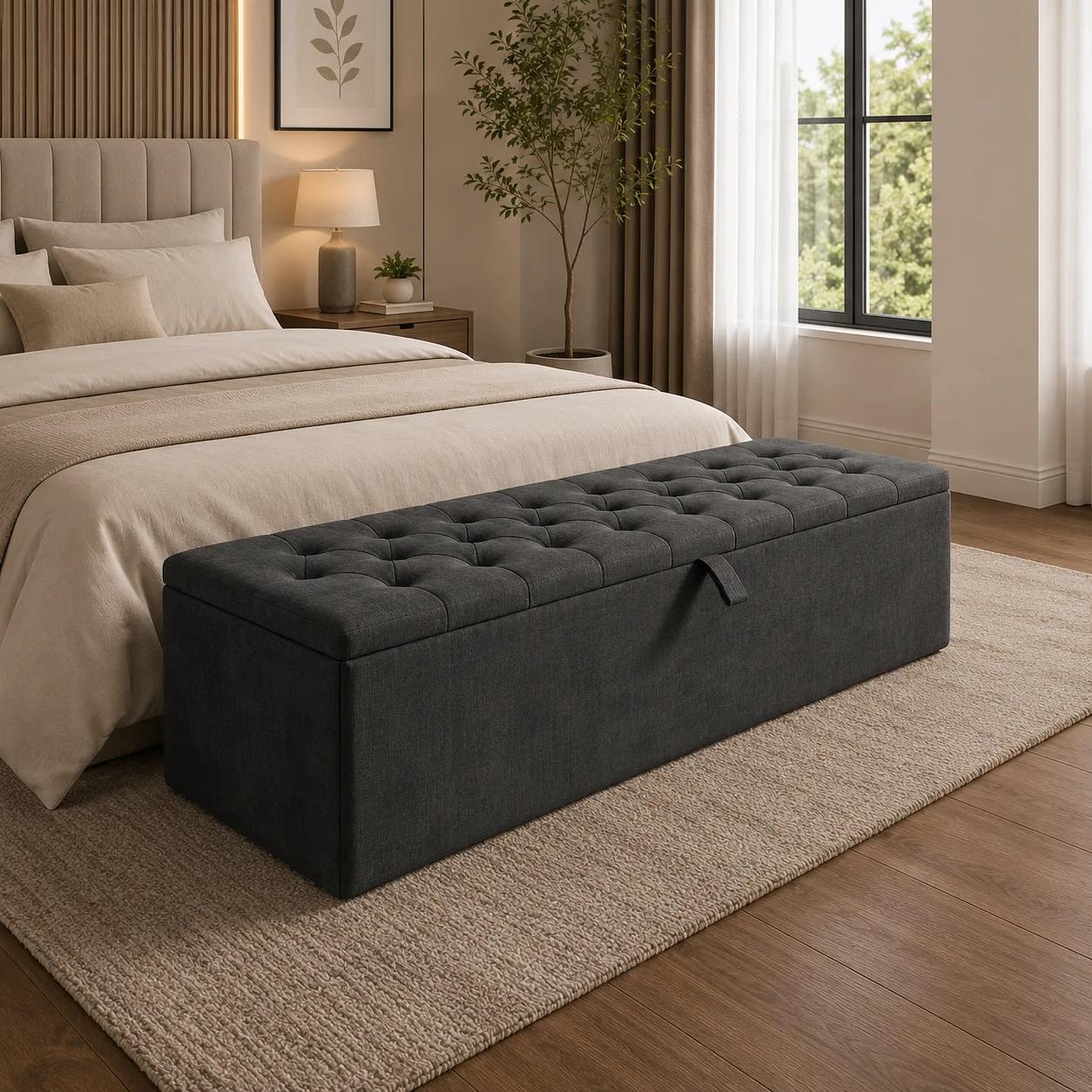 Majestic Chester Ottoman Storage Box