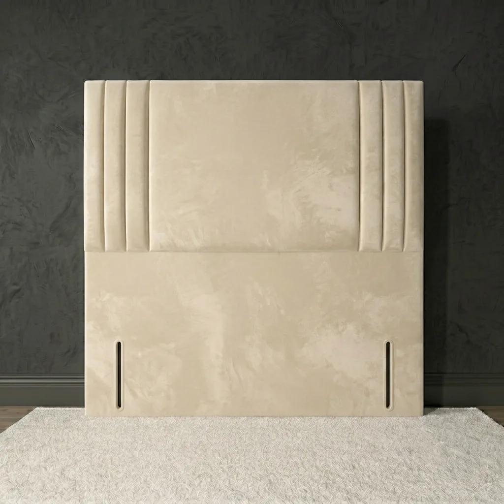 Cream Plush Velvet