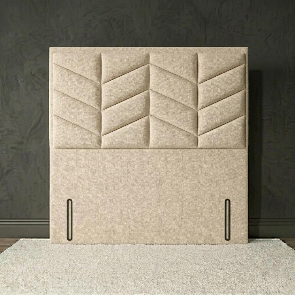 Blush Haven Floor Standing Headboard in Almond Coniston