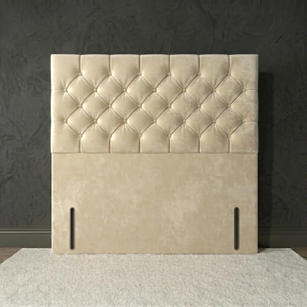 Cream Plush Velvet