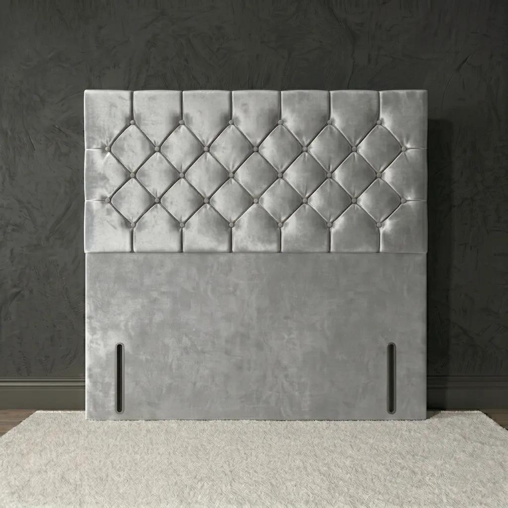 Silver Plush Velvet