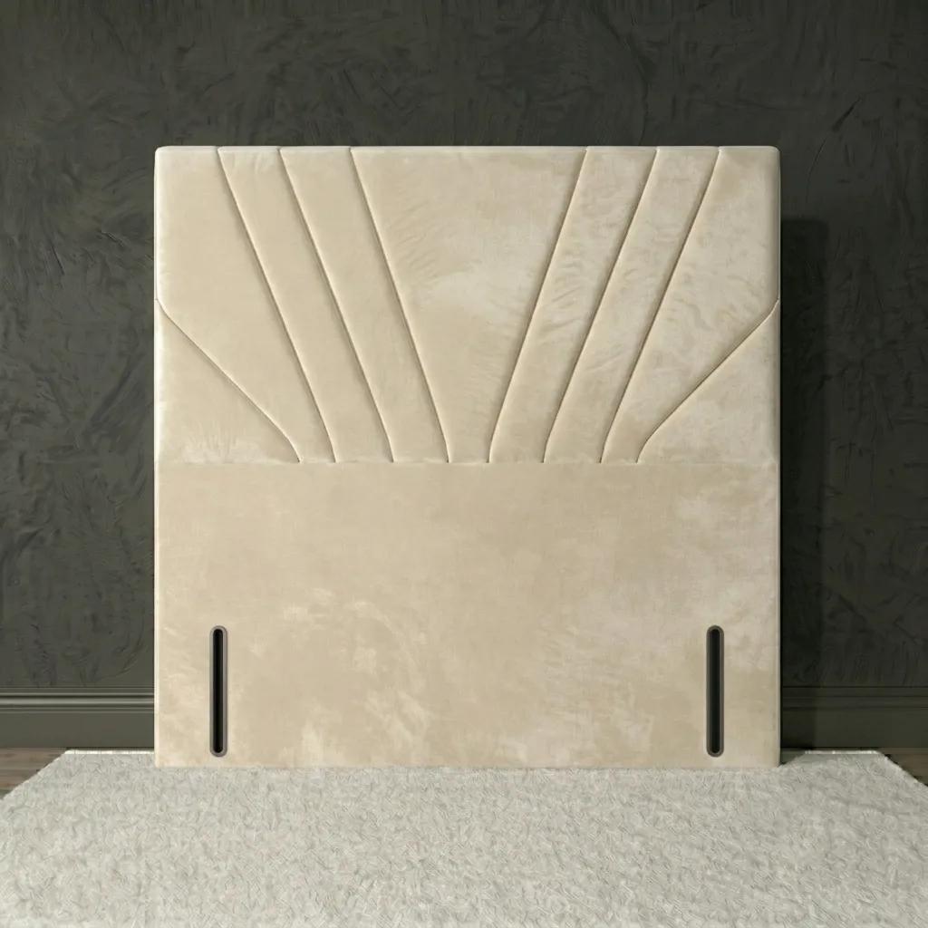 Cream Plush Velvet