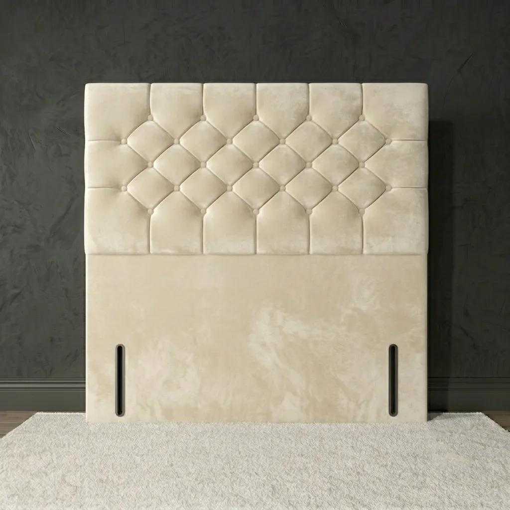Cream Plush Velvet