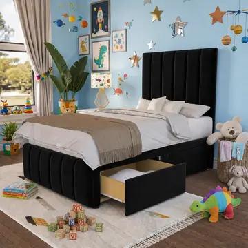 Black Plush Velvet