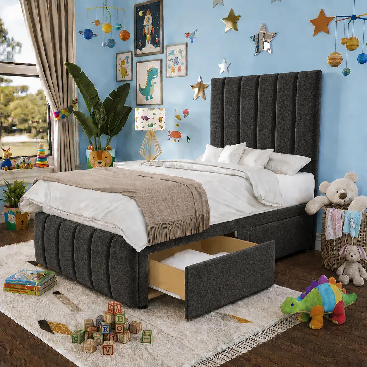 Charcoal Chenille