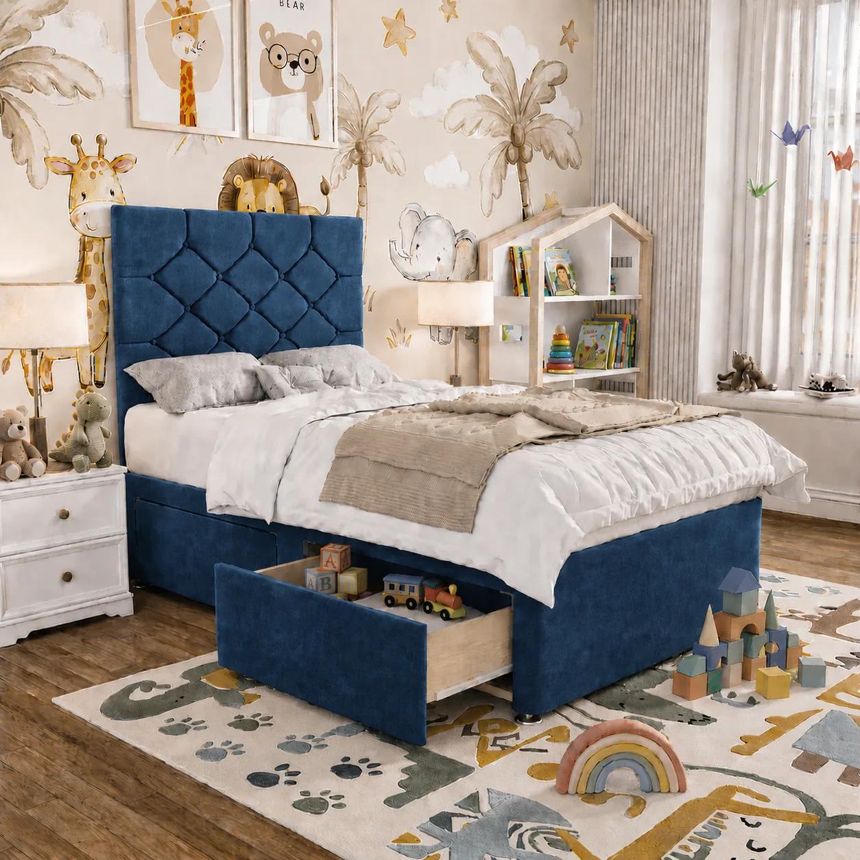 Blue Plush Velvet
