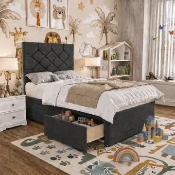 Charcoal Chenille