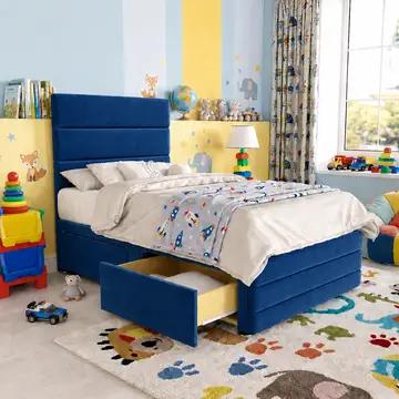 Blue Plush Velvet