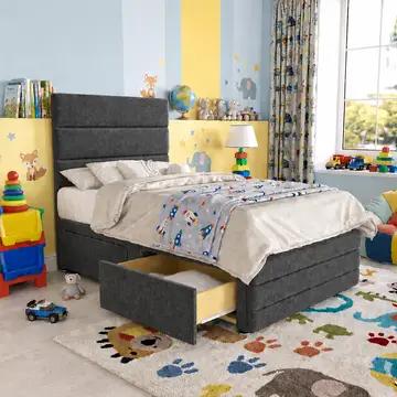 Charcoal Chenille