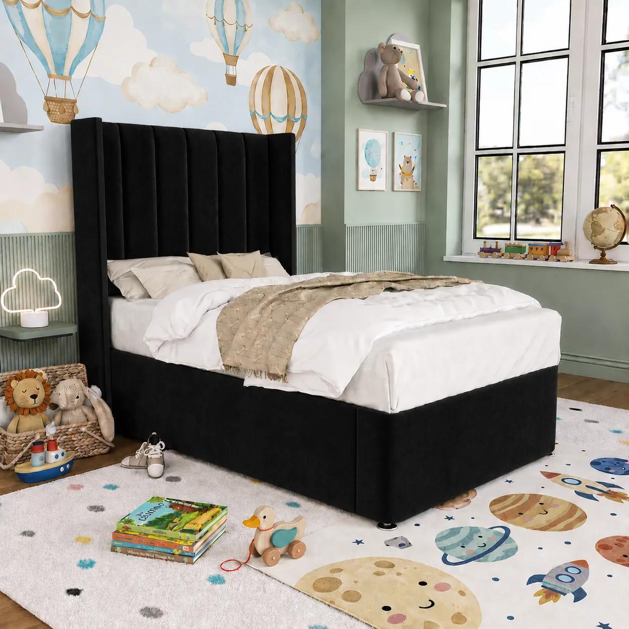 Black Plush Velvet