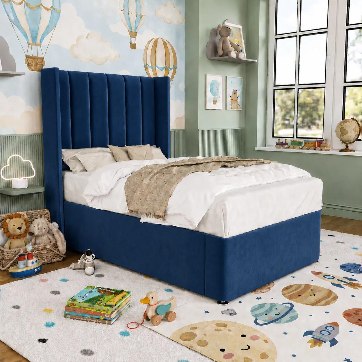 Blue Plush Velvet