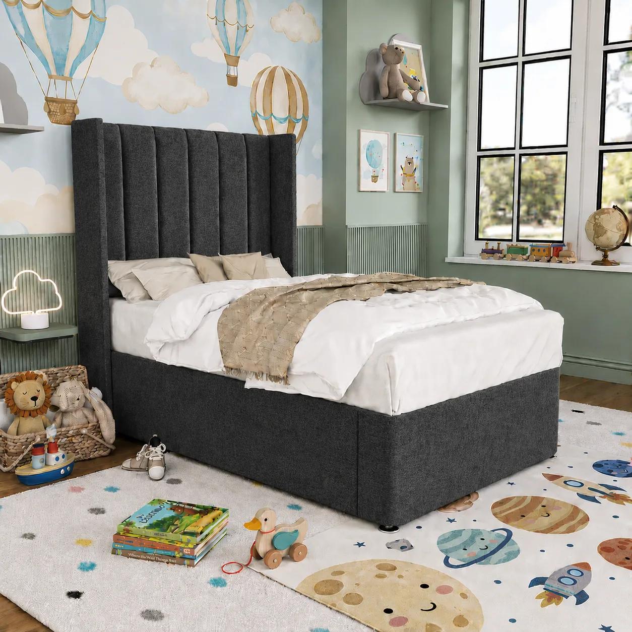 Charcoal Chenille