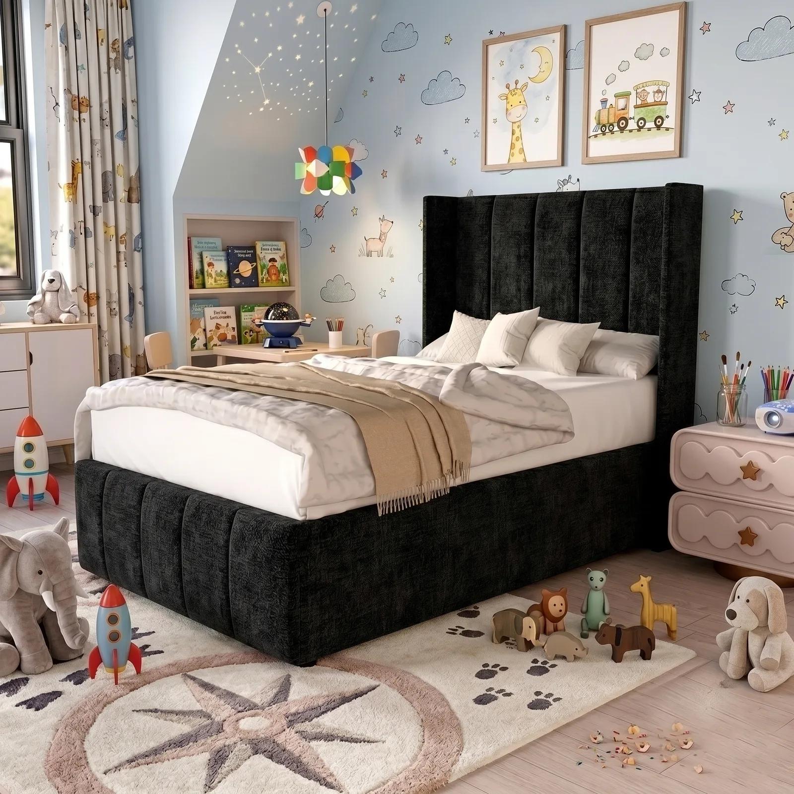 Black Chenille