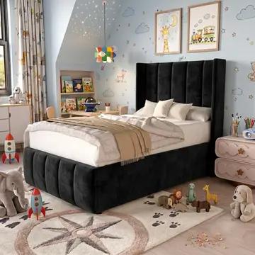 Black Plush Velvet