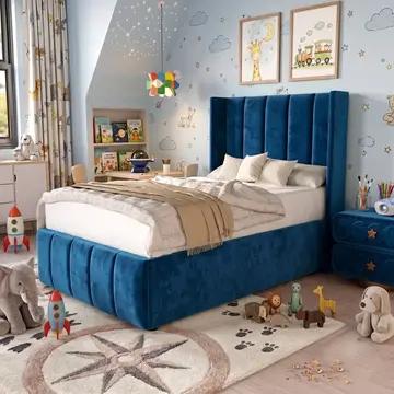 Blue Plush Velvet
