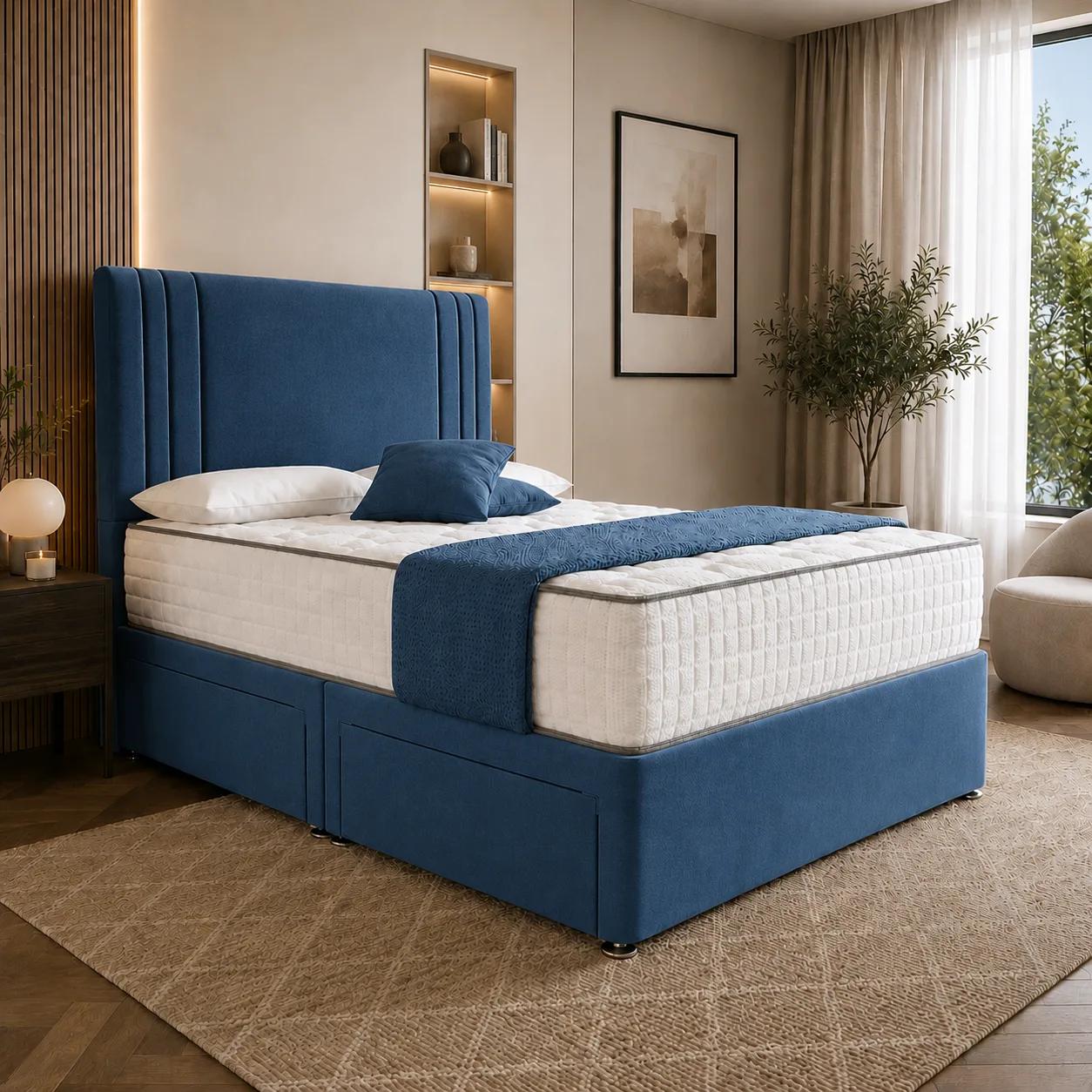 Blue Plush Velvet